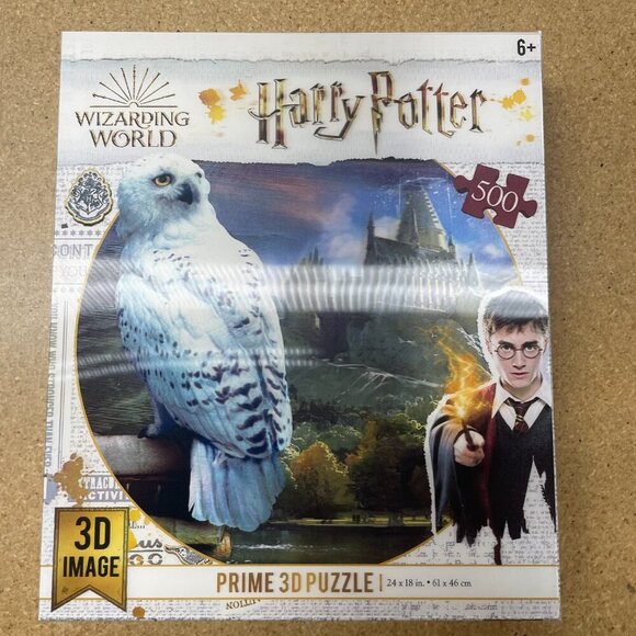 Wizarding World of Harry Potter NEW 3D Jigsaw Puzzle - 500 pieces - Picture 1 of 2